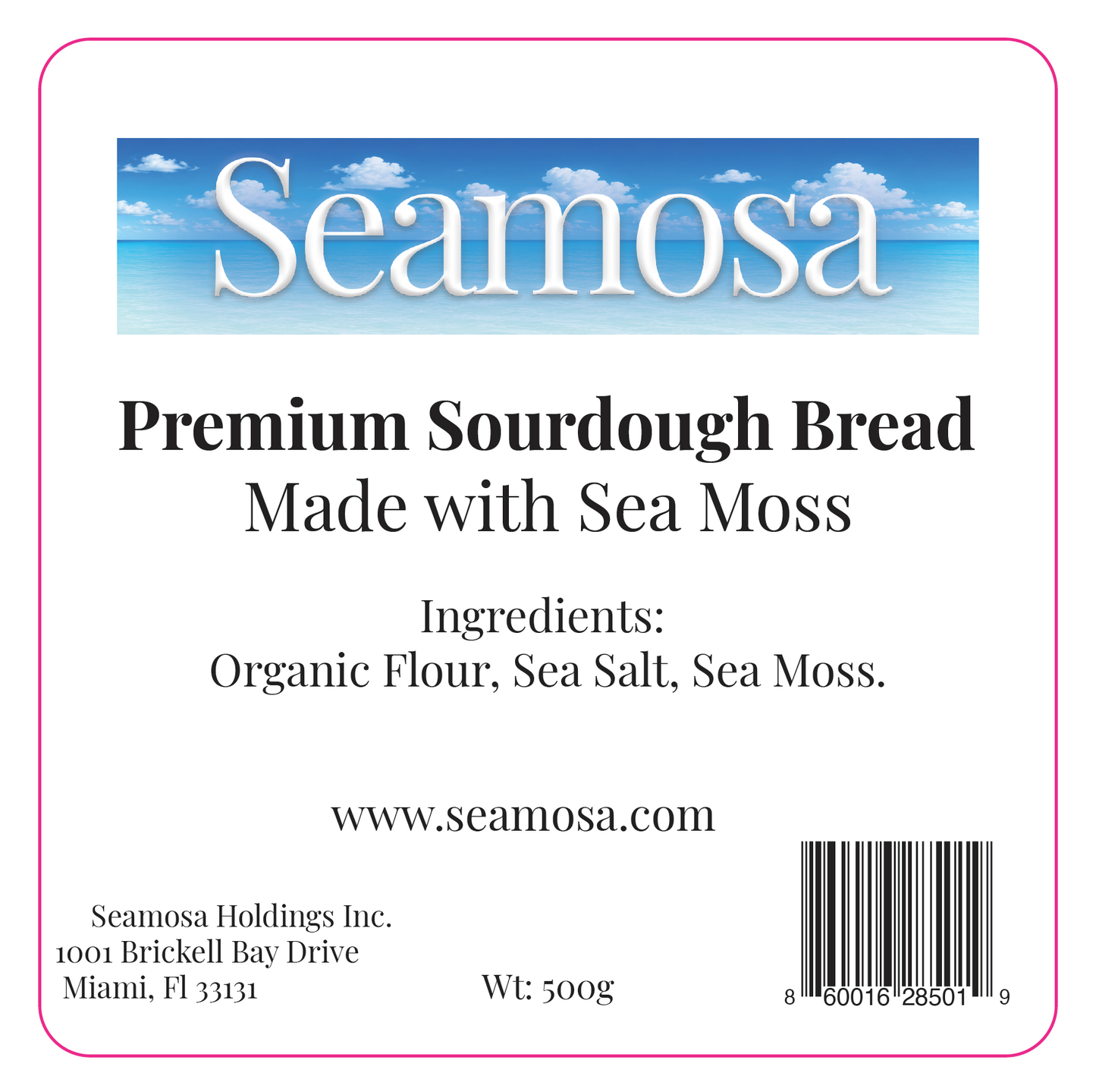 Premium Sourdough Sea Moss Bread